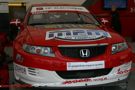 Jens Møller's Honda Accord
(Foto: Motorsporten.dk)